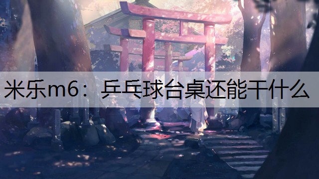 米乐m6：乒乓球台桌还能干什么