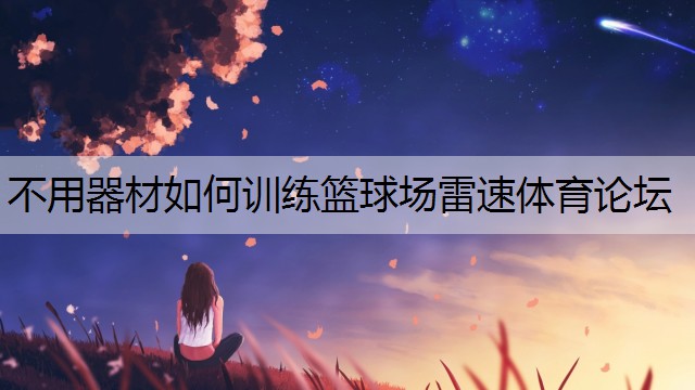 <strong>不用器材如何训练篮球场雷速体育论坛</strong>