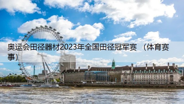 奥运会田径器材2023年全国田径冠军赛 （体育赛事）